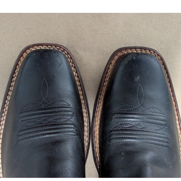 Ariat Legend Square Toe Leather Cowboy Boots Embrodiered Western Cowgirl Womens - Picture 12 of 12